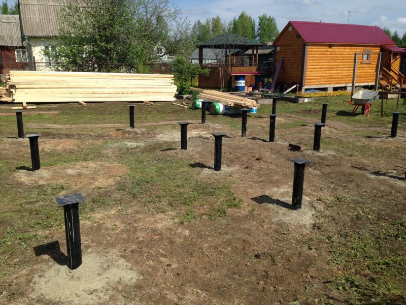 Дома на свайно винтовом фундаменте