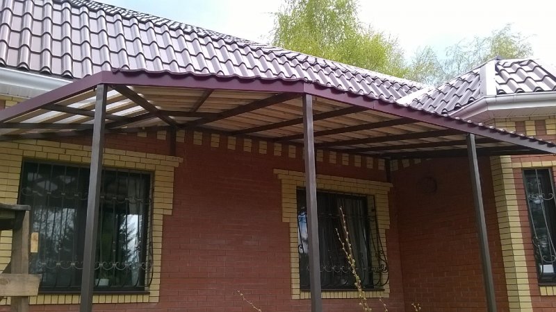 Кованое крыльцо