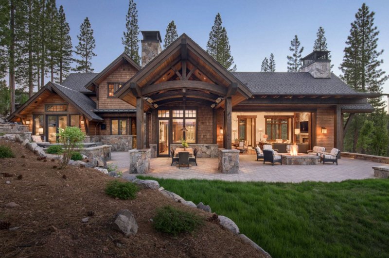 Timber frame House Exterior