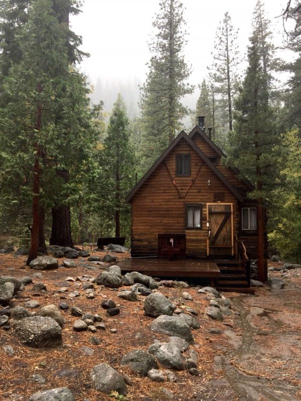 Дом американская Лесная Хижина