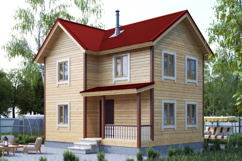 Дом двухэтажный 130 кв