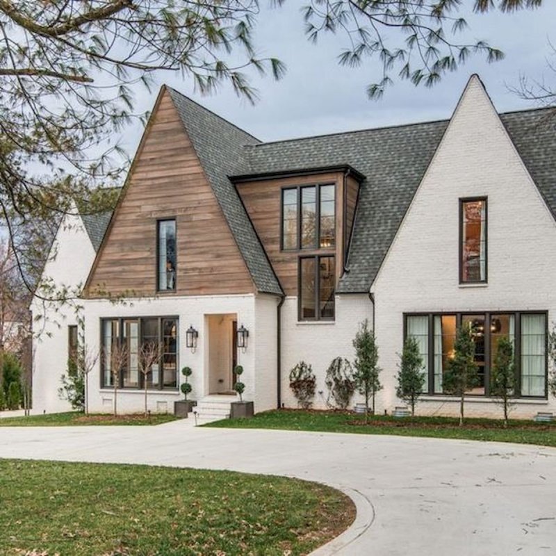 Red Brick Exterior Home