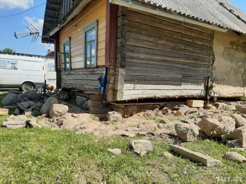 Деревенский фундамент