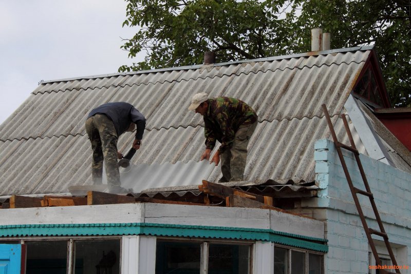 Реконструкция крыши частного дома