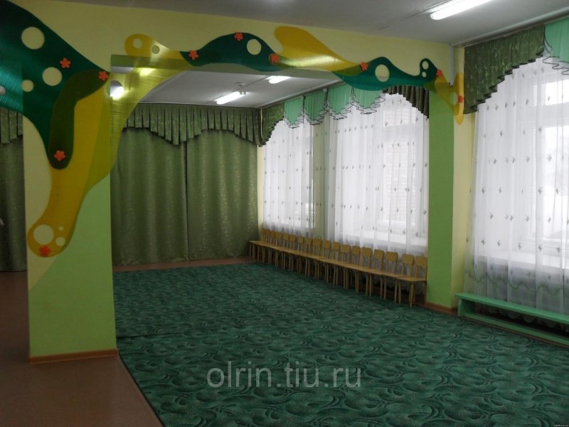 Шторы для актового зала в детском саду