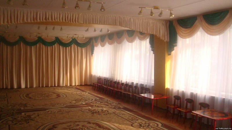 Кулисы в детском саду