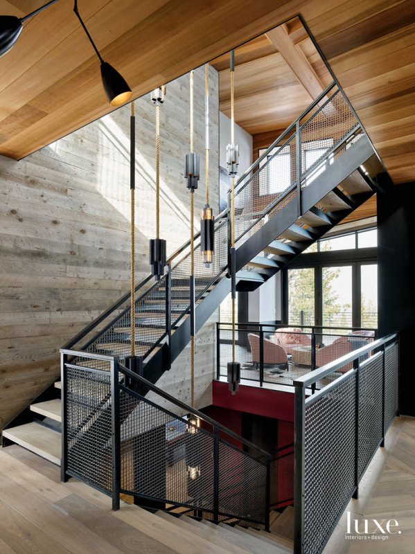Лестницы в стиле Loft
