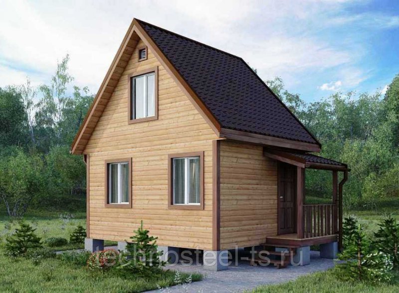 Каркасный домик 5х4