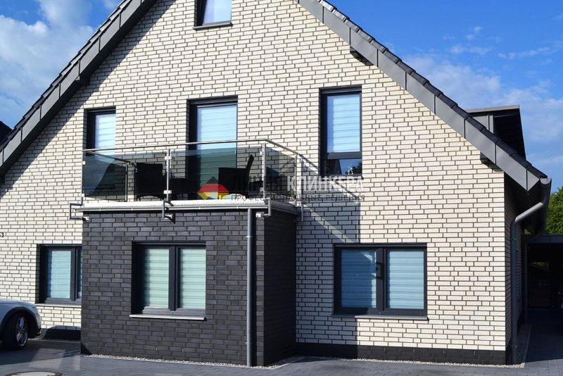 Клинкерный кирпич Roben Aarhus weissgrau