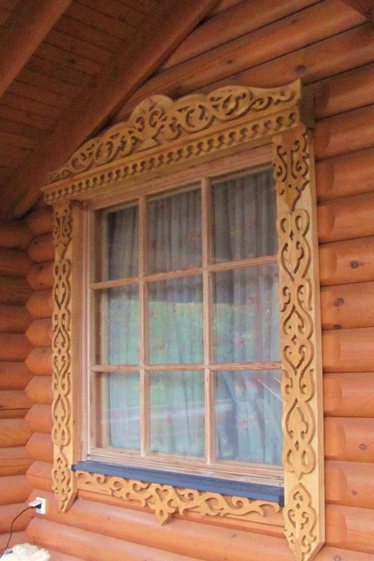 Наличники в деревянном доме