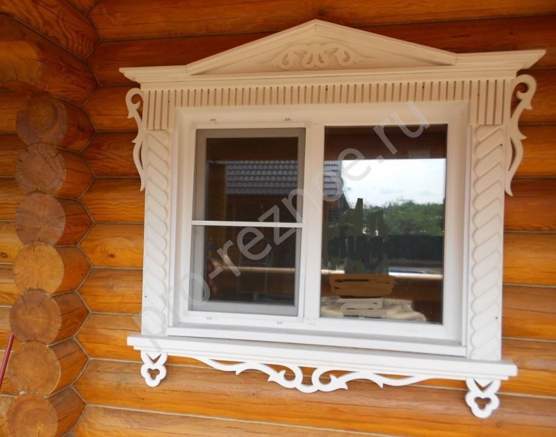Окна в деревянном доме