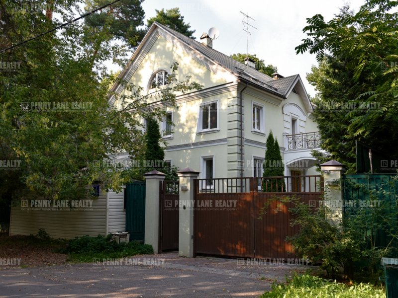 Особняк серебристый Бор Москва