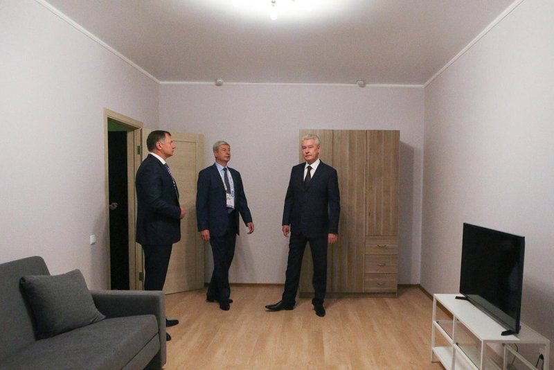 Шоу рум реновации на ВДНХ Собянин