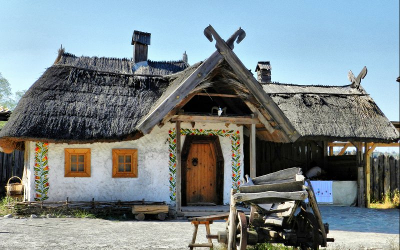 Украинская изба Мазанка