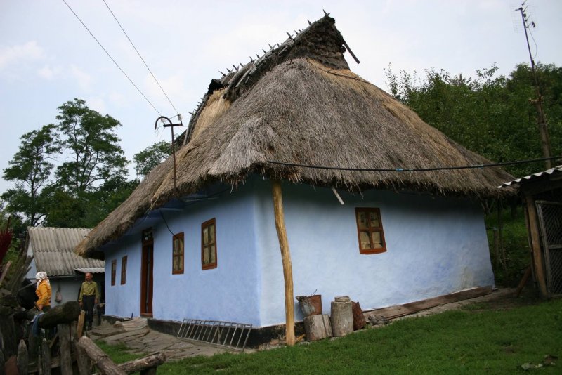 Мазанки домики