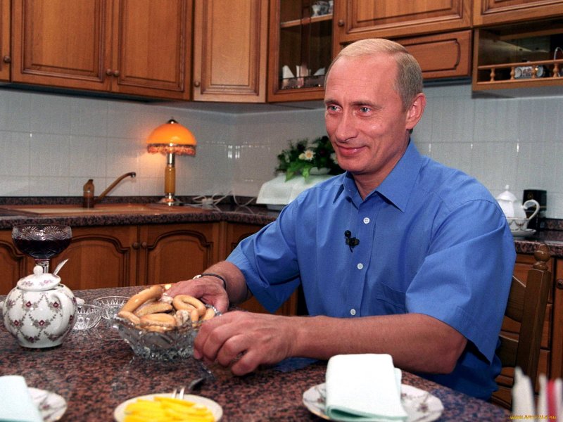 Путин на кухне