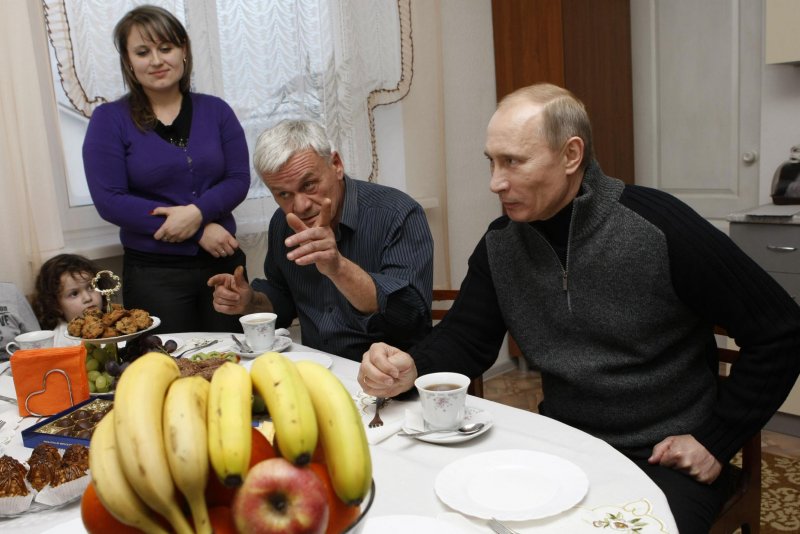 Путин в гостях