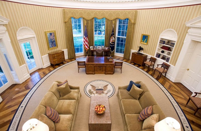 Овальный кабинет президента Трампа