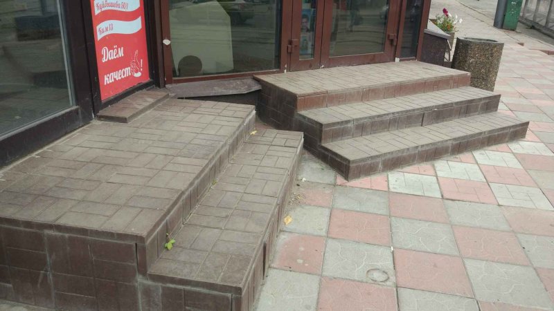 Тротуарная плитка перед домом