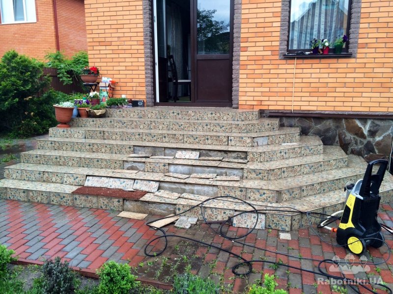 Дорожки в загородном доме