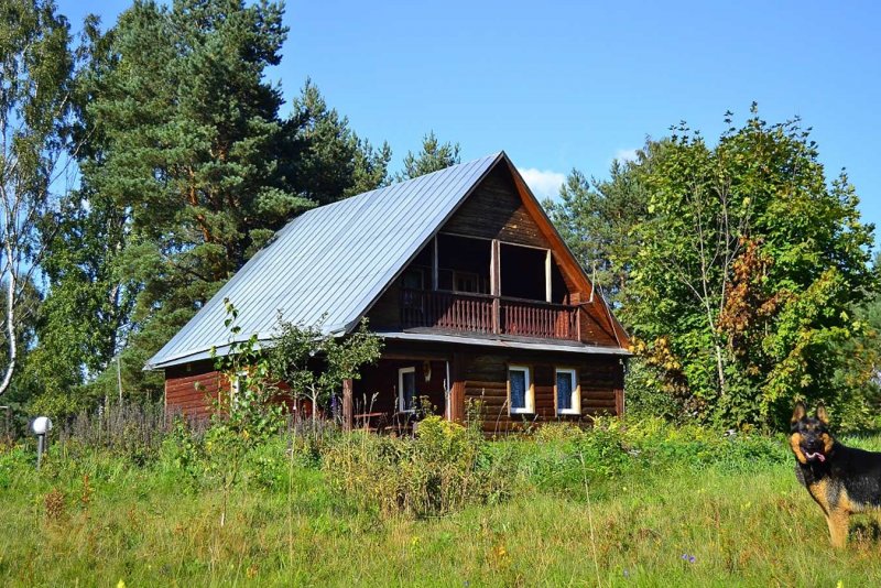 Старый сарай в горах