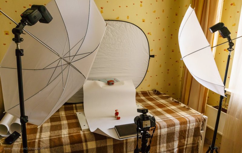 Освещение для предметной фотосъемки
