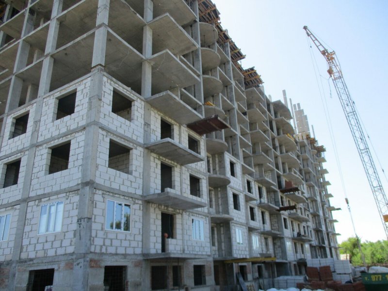 Монолит-каркас многоэтажный дом