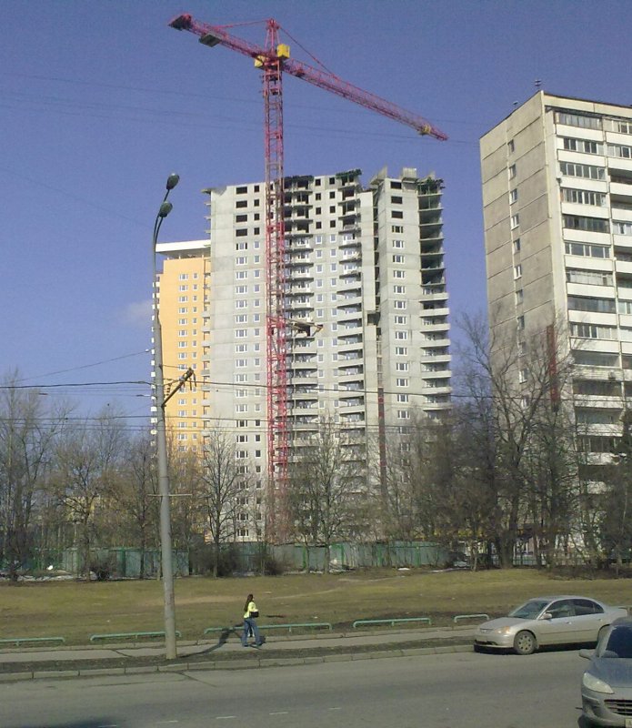 Панельно-монолитный дом