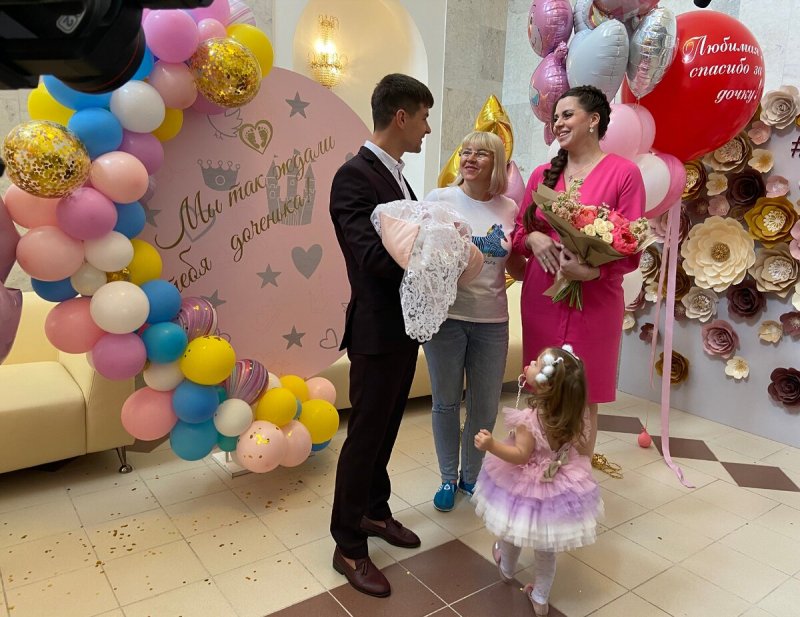 Выписка Дочки из роддома
