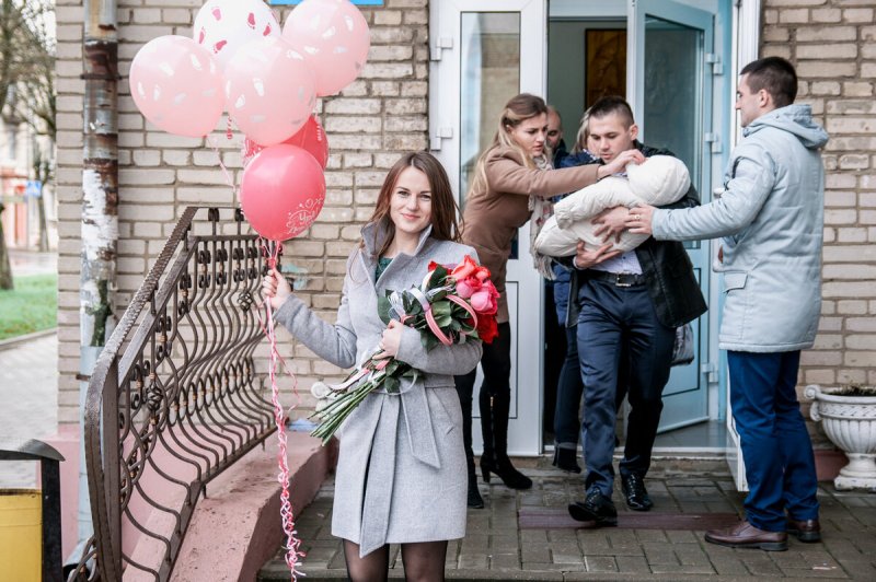 Выписка ребенка из роддома