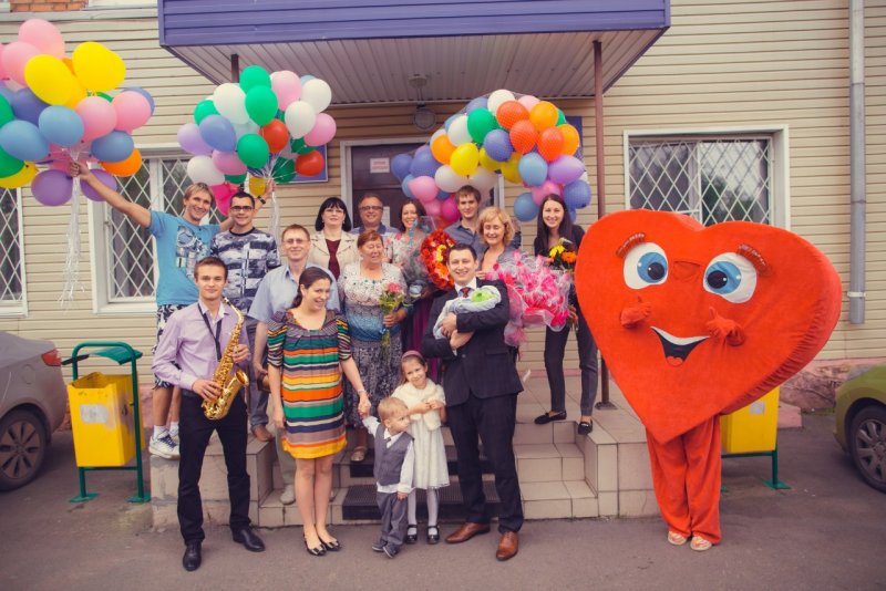Встреча ребенка с роддома