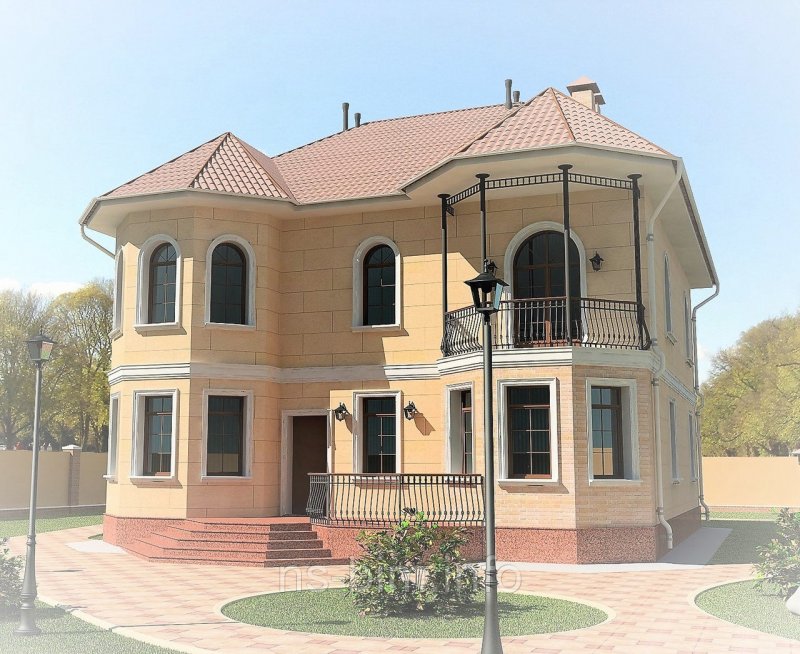 Красивые дома в Астане