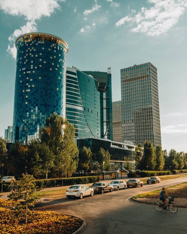 Астана летом