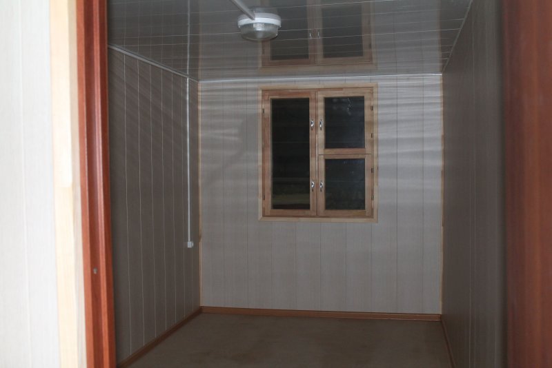 Отделка дачи панелями МДФ