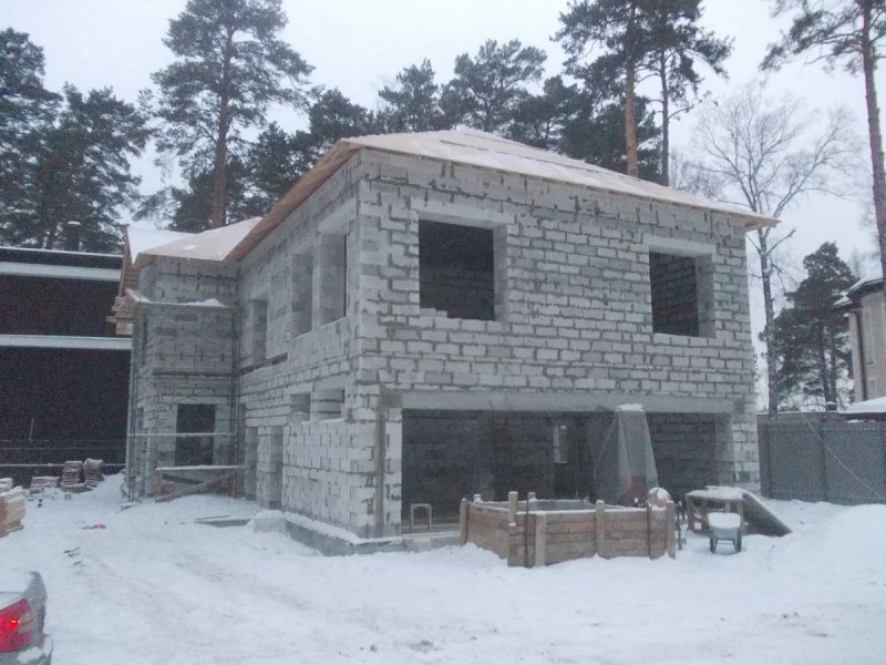 Дачный домик из сибита