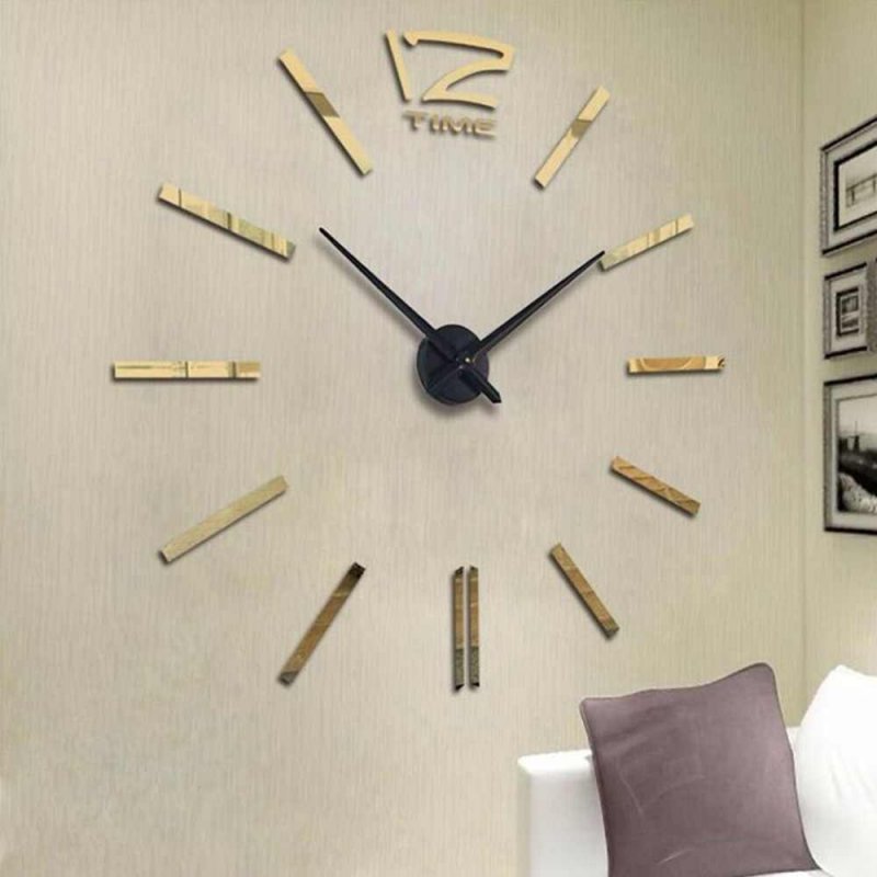 Самоклеющиеся 3d часы "DIY Clock" al021-b