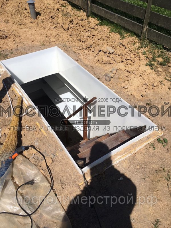 Погреб бетонный готовый