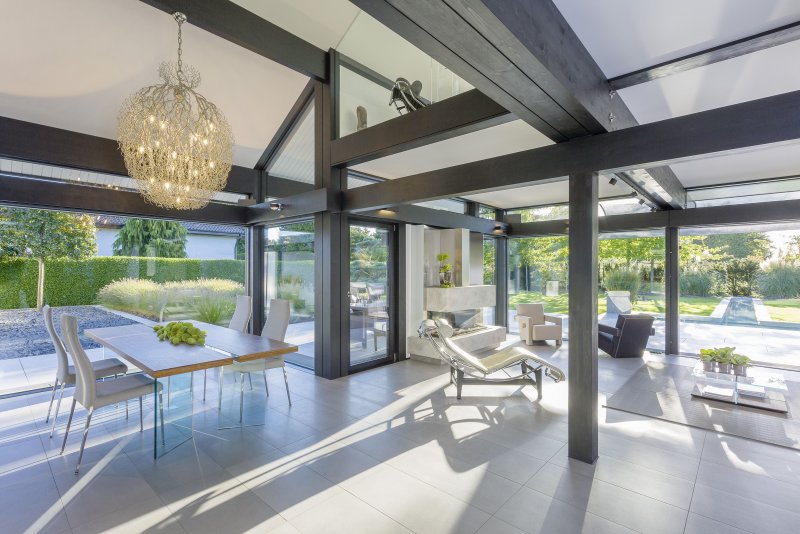 HUF haus фахверк интерьер