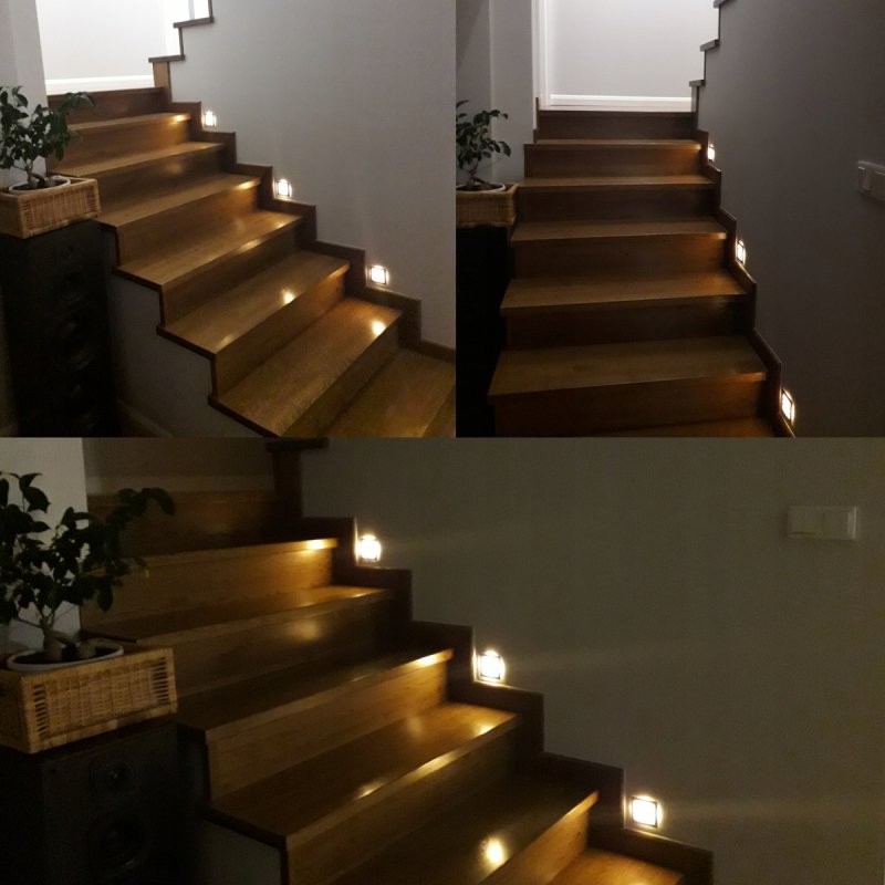 Подсветка лестницы