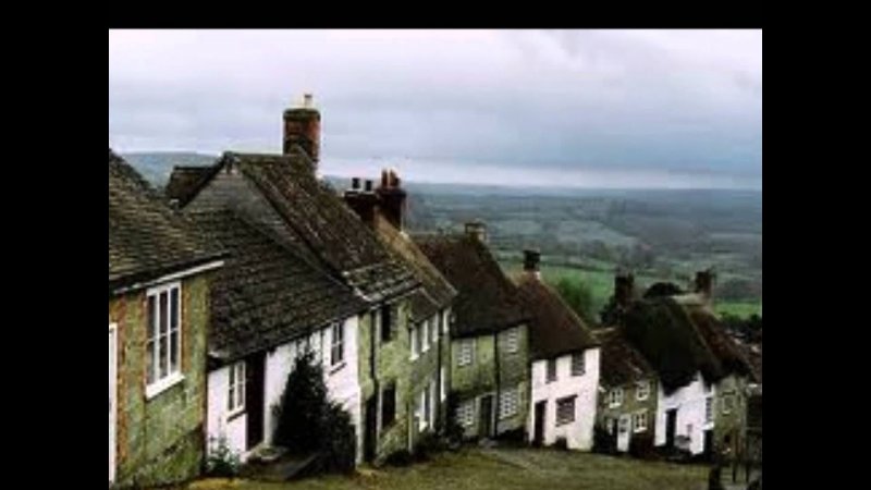 Северная Ирландия деревни Glenoe.