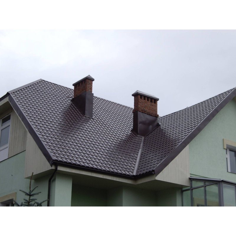 Кровля из металлочерепицы Каскад