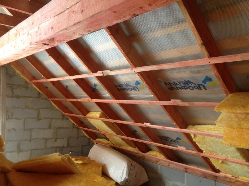 Холодный чердак Rockwool