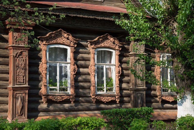 Старый деревянный дом