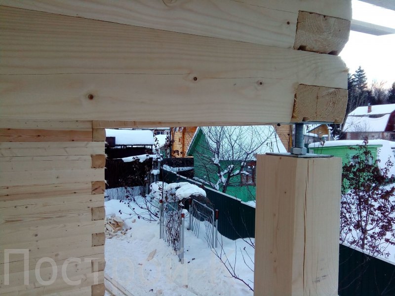 Компенсаторы бруса в строительстве деревянного дома