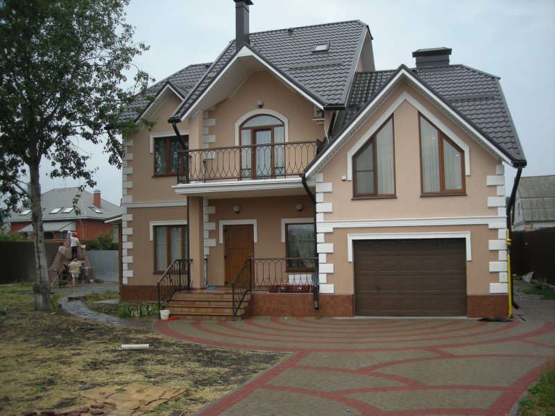 Фасады реальных домов
