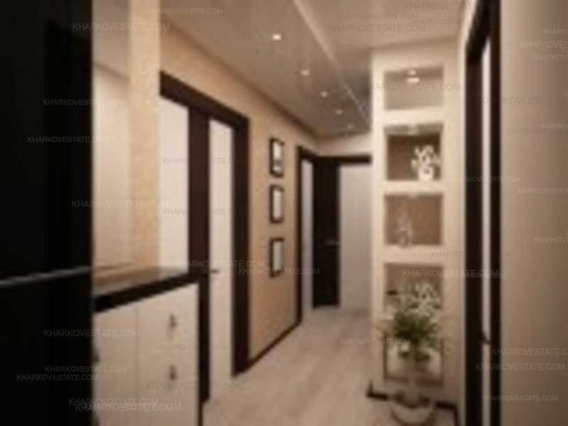 Интерьер трехкомнатной квартиры 64 кв.м