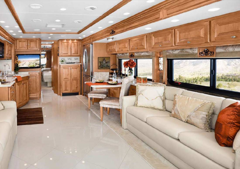 Hymer Exsis интерьер