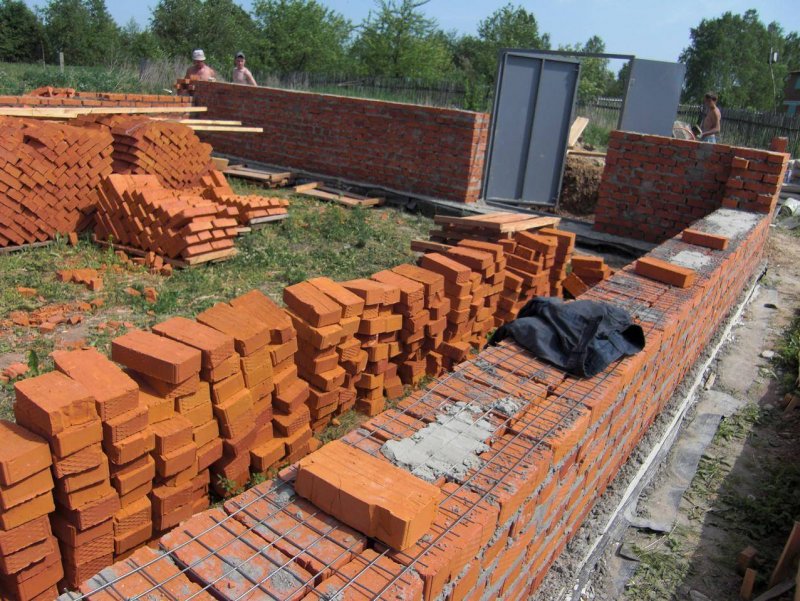 Кладка из Энгельсского кирпича
