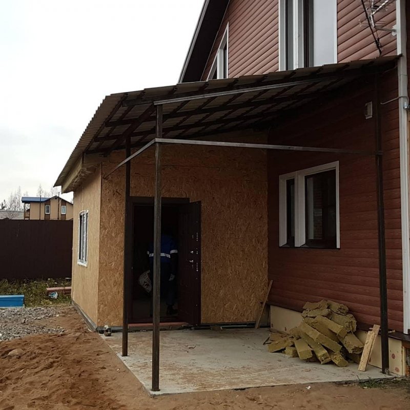 Пристроенный коридор к дому