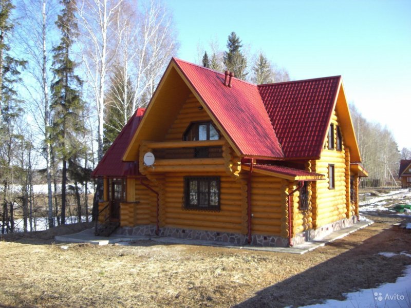 Дом из калиброванного бревна
